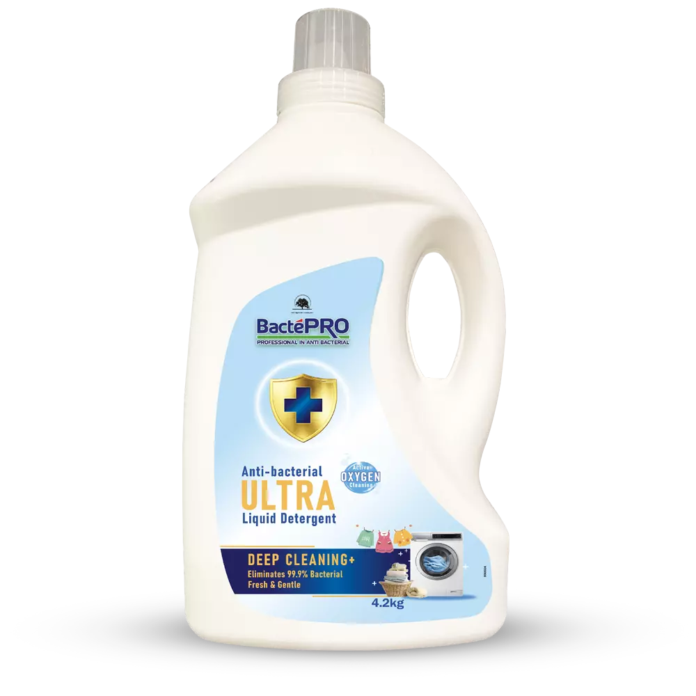 Bactepro Deep Cleaning + Antibacterial Ultra Liquid Detergent 4.2KG