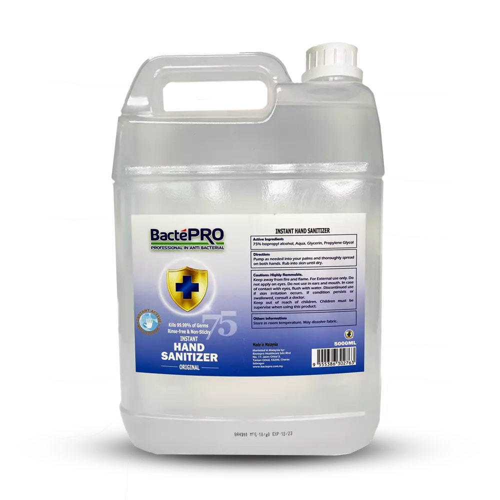 Bactepro Hand Sanitizer Gel 5L